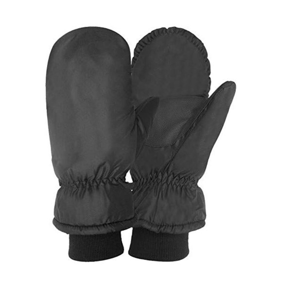 NWT Igloos Toddler Ski Insulated Mittens 3M Thinsulate Waterproof Black $20 D312 - Picture 1 of 1
